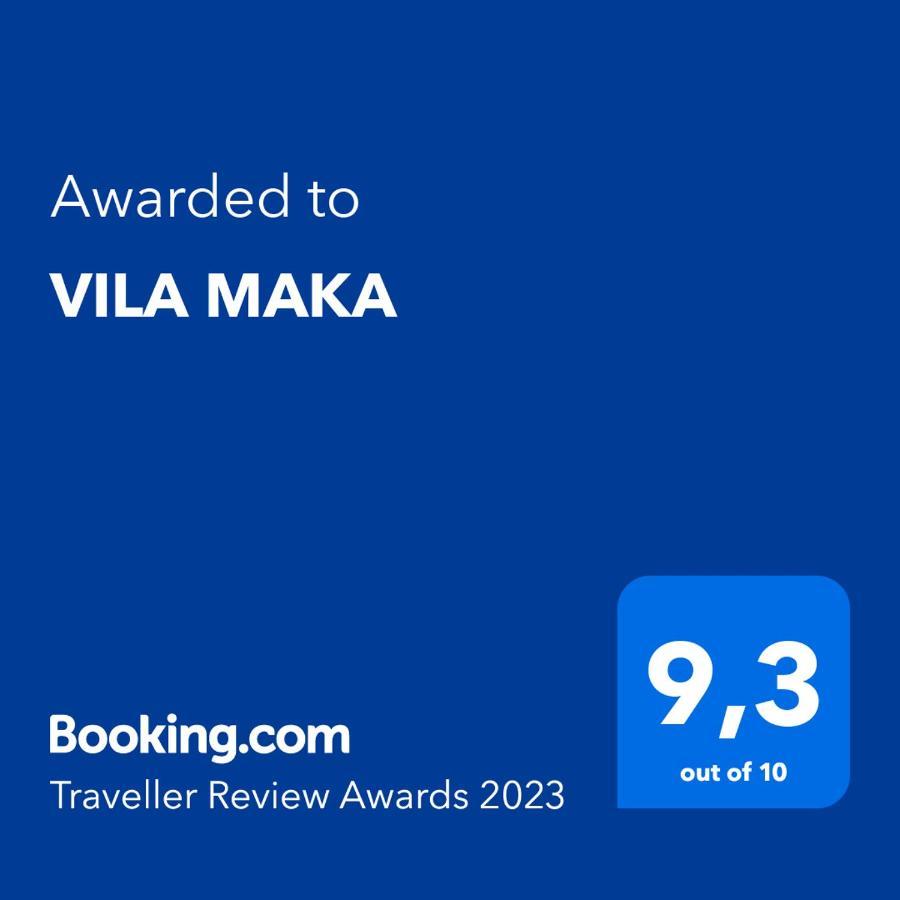 Vila Maka Apartman Budva Kültér fotó